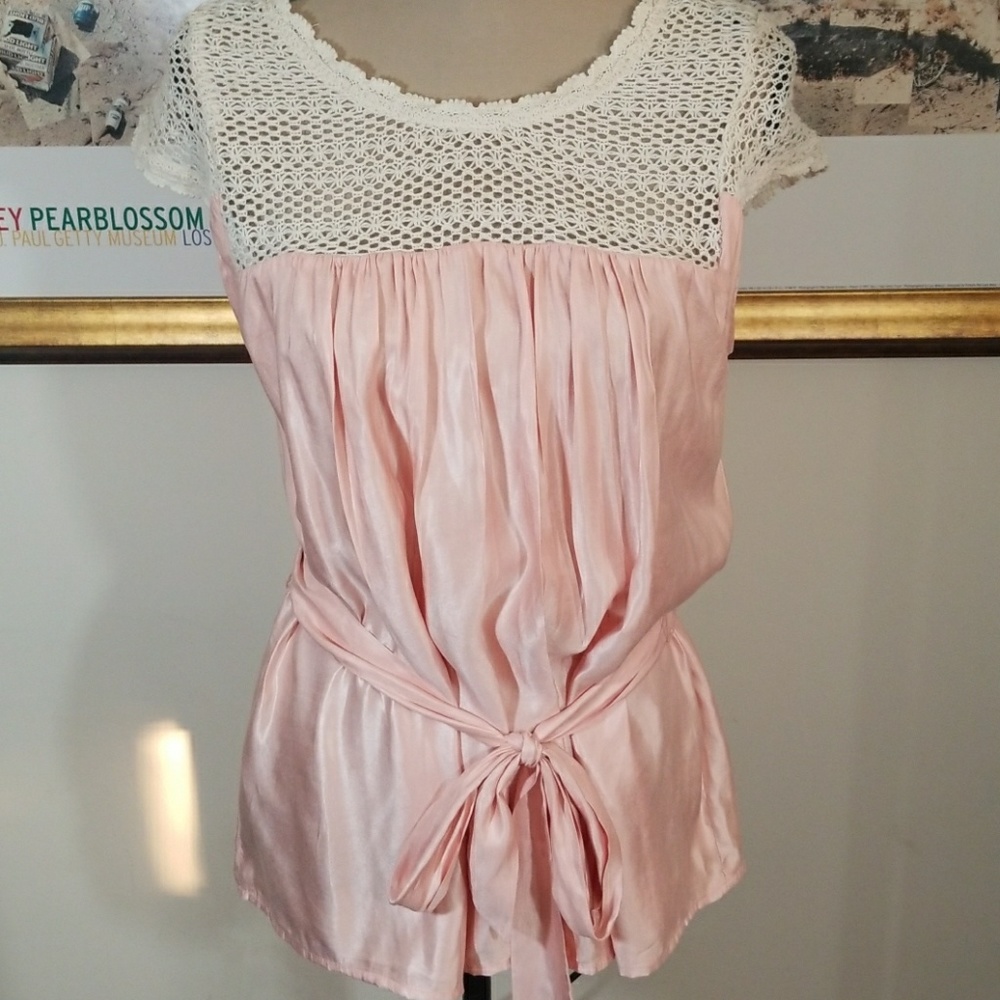 Ana Ligh Pink Top. Size L